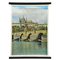 Vintage Prague St. Vitus Cathedral Charles Bridge Cityscape Wall Chart 1