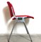 DSC106 Red Desk Chair by Giancarlo Piretti Following for Anonima Castelli, Italy, 1960s, Image 5