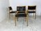 Vintage Mid-Century Scandinavian Oak and Leather Dining Chairs by Niels Otto Møller for J.l. Møllers, Set of 4, Image 5