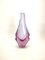 Bohemian Light Lilac Glass Vase, 1970s, Image 1