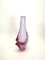 Bohemian Light Lilac Glass Vase, 1970s 3