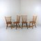 Swedish Ash Wooden Dining Chairs, 1960s, Set of 4 12