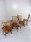 Swedish Ash Wooden Dining Chairs, 1960s, Set of 4 13