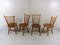 Swedish Ash Wooden Dining Chairs, 1960s, Set of 4 1