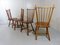 Swedish Ash Wooden Dining Chairs, 1960s, Set of 4, Image 3