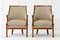 19th Century French Walnut Armchairs, Set of 2 1