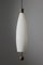 Minimal Modern PIYON Pendant Lamp with Large Slim Shade by Wojtek Olech for Balance Lamp 3
