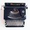 Amerikanische S Qwertz Schreibmaschine von Mirsa Ideal, 1930er 1