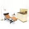 Silla Lc4 de cuero coñac de Charlotte Perriand & Le Corbusier para Cassina, Imagen 2