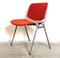 DSC106 Orange Desk Chair by Giancarlo Piretti for Anonima Castelli, Italy, 1960 1