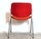 DSC106 Orange Desk Chair by Giancarlo Piretti for Anonima Castelli, Italy, 1960, Set of 2 9