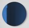 Orbis ™ Spiegel mit blauem Rahmen ohne Rahmen - Übergroß von Alguacil & Perkoff LTD 1