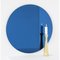 Blauer getönter runder Orbis ™ Spiegel ohne Rahmen - Mittelgroß von Alguacil & Perkoff LTD 5