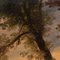 Consalvo Carelli, Posillipo School Landscape Painting, 1847, Oil on Canvas, Framed 6