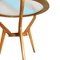 Mid-Century Italian Tripod Round Coffee Table by Paolo Buffa for Brugnoli Mobili 4
