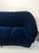 Blaues italienisches Mid-Century Drei-Sitzer Sofa aus Samt von Gio Ponti für Casa e Giardino 3