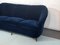 Blaues italienisches Mid-Century Drei-Sitzer Sofa aus Samt von Gio Ponti für Casa e Giardino 10