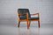 Leather Senator Chairs by Ole Wanscher for France & Søn, 1950s, Image 1