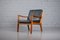 Leather Senator Chairs by Ole Wanscher for France & Søn, 1950s, Image 3