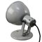 Vintage Dutch Gray Enamel Desk Table Lamp from Philips, Image 4