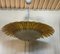 Mid-Century Yellow Murano Glass Ceiling Light, 1980 8