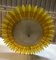 Mid-Century Yellow Murano Glass Ceiling Light, 1980 5