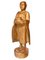 Statue de Bouddha Thaïlandaise, Bois Sculpté 1