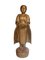 Thailändische Buddha-Statue aus geschnitztem Holz 4