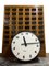 Large Vintage Industrial Railway Station Factory Platform Wall Clock from Gents of Leicester 2