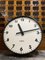 Large Vintage Industrial Railway Station Factory Platform Wall Clock from Gents of Leicester 4