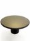 Round Glass and Leather Table from de Sede 1