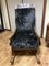 19th Century Black Rocking Chair, Image 1