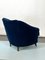 Mid-Century Italian Blue Velvet Armchair by Gio Ponti for Casa e Giardino 6