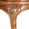 Early 20th Century Art Nouveau Nightstands in Hand-Carved Walnut by Meroni & Fossati, Eugenio Quarti, Set of 2 6