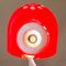 Rote Mid-Century Modern Tischlampe, 1960er 15