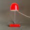 Lámpara de mesa Mid-Century moderna en rojo, años 60, Imagen 22