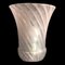Italienische Rosa Murano Glas Vase Tischlampe, 1970er 12