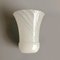 Italian Murano Swirled White Glass Vase Table Lamp, 1970s 7