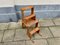 Antique Scandinavian Library Pine Stair Chair 7