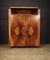 French Art Deco Walnut Library Bookcase, Image 4