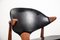 Danish Teak and Skai Desk Chair by Arne Vodder for Vamo Sonderborg, Image 7