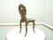 Antique and Hand Carved Oak Chair, 1900s 3