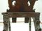 Antique and Hand Carved Oak Chair, 1900s 15