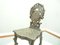 Antiker Stuhl aus handgeschnitzter Eiche, 1900er 6