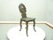 Antiker Stuhl aus handgeschnitzter Eiche, 1900er 2