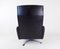 Black Leather Chair, 1960s 6