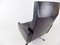 Black Leather Chair, 1960s 5