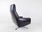Black Leather Chair, 1960s 10