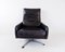 Black Leather Chair, 1960s 13