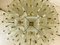 Large Glass Chandelier 1960s 8